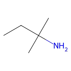 tert-Amylamine structure