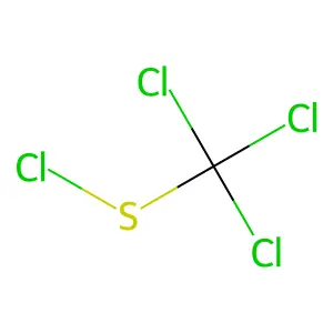 Perchloromethyl mercaptan structure