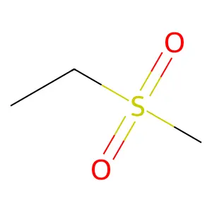 Ethyl methyl sulfone structure