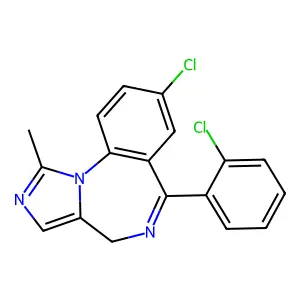 Climazolam structure