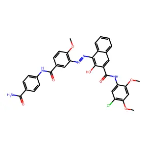 Compound C34H28ClN5O7 structure