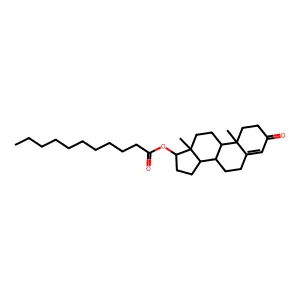 Testosterone undecanoate structure