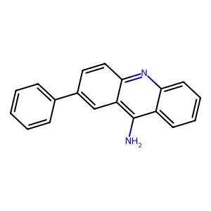 ACRIDINE, 9-AMINO-2-PHENYL- structure
