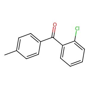 (2-chlorophenyl)-(4-methylphenyl)methanone structure