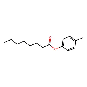 p-Tolyl octanoate structure
