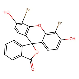 4',5'-Dibromofluorescein structure