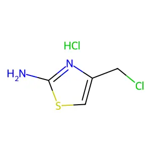 Compound C4H6Cl2N2S structure