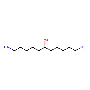 1,11-Diaminoundecan-6-ol structure