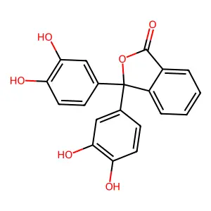 Pyrocatecholphthalein structure