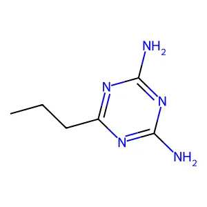 Butyroguanamine structure