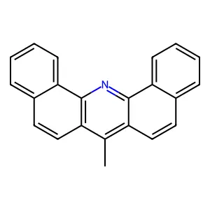 DIBENZ(c,h)ACRIDINE, 7-METHYL- structure