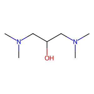 1,3-Bis(dimethylamino)-2-propanol structure