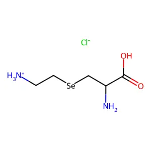 L-4-Selenalysine hydrochloride structure