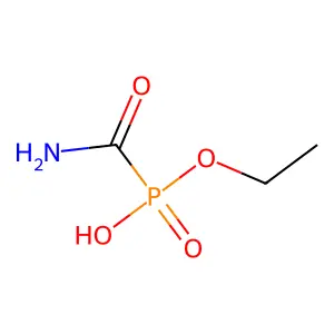 carbamoyl(ethoxy)phosphinic acid structure