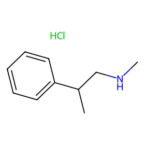 N-methyl-2-phenylpropan-1-aminehydrochloride structure