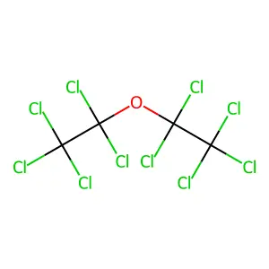 1,1,1,2,2-pentachloro-2-(pentachloroethoxy)ethane structure