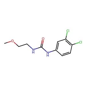1-(3,4-dichlorophenyl)-3-(2-methoxyethyl)urea structure