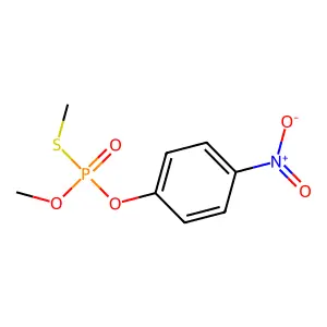 S-Methyl-methylparathion structure