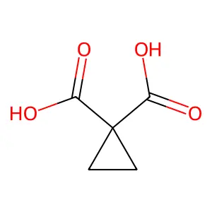 cyclopropane-1,1-dicarboxylic acid structure