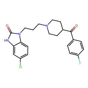 Milenperone structure