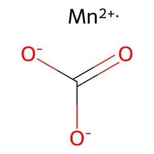 MANGANESE CARBONATE structure