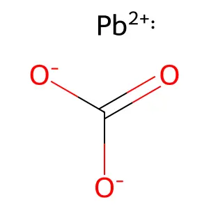 LEAD CARBONATE structure