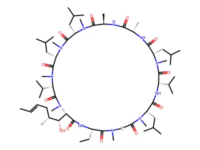 cyclosporin A structure