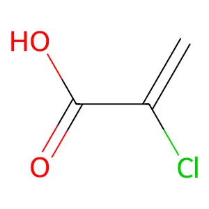 2-Chloroacrylic acid structure