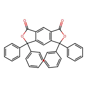 1,1,7,7-tetraphenylfuro[3,4-f][2]benzofuran-3,5-dione structure