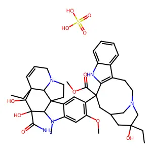 vindesine sulfate structure