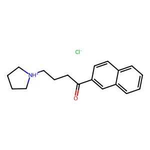 Compound C18H22ClNO structure