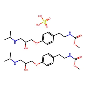 PAMATOLOL SULFATE structure