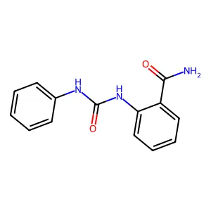 1-(2-CARBAMOYLPHENYL)-3-PHENYLUREA structure