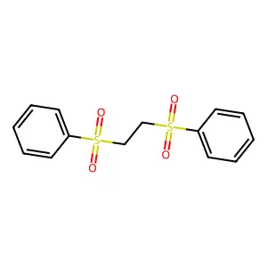1,2-BIS(PHENYLSULFONYL)ETHANE structure