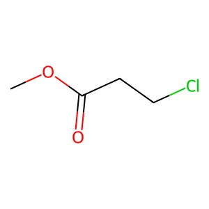 Methyl 3-chloropropanoate structure