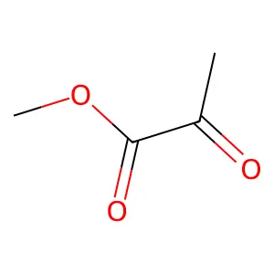 METHYL PYRUVATE structure