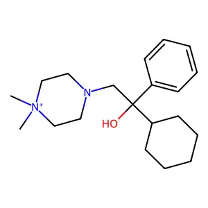 Compound C20H33N2O+ structure