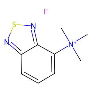Compound C9H12IN3S structure