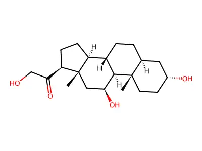 Tetrahydrocorticosterone structure