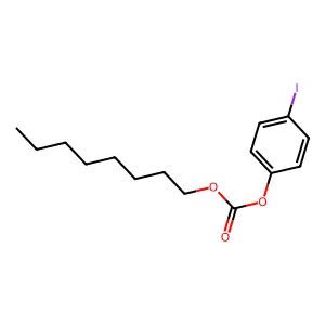 CARBONIC ACID, p-IODOPHENYL OCTYL ESTER structure