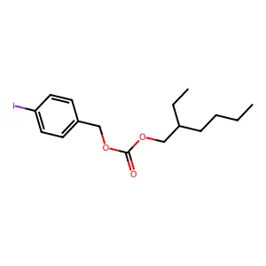 Compound C16H23IO3 structure