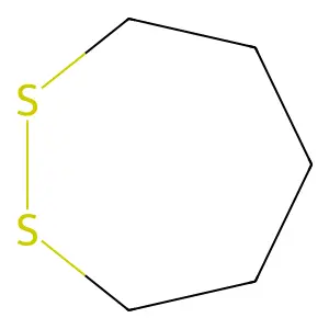 1,2-Dithiepane structure