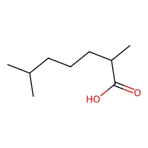 2,6-DIMETHYLHEPTANOIC ACID structure