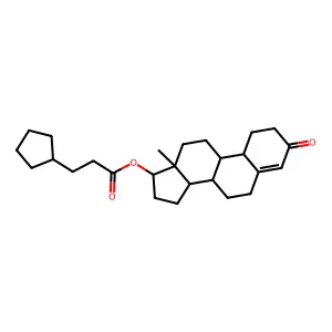 Nandrolone cypionate structure