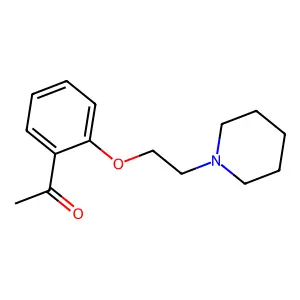 2'-(2-Piperidinoethoxy)acetophenone structure