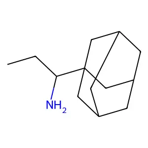 1-(1-adamantyl)propan-1-amine structure