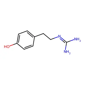 N-Guanyltyramine structure