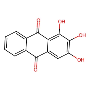 Anthragallol structure
