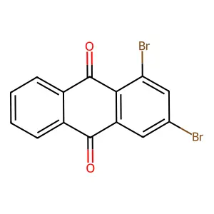 1,3-Dibromoanthraquinone structure