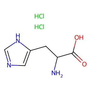 L-Histidine dihydrochloride structure